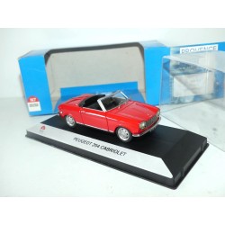 PEUGEOT 204 CABRIOLET Rouge PROVENCE MOULAGE N031 1:43