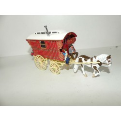 CARAVANE ROULOTTE GYPSY MATCHBOX 1:35 sans boite