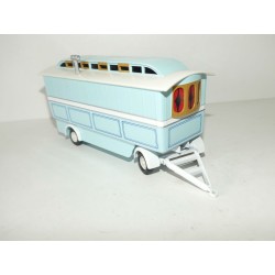 CARAVANE ROULOTTE Bleu CORGI 1:50 sans boite