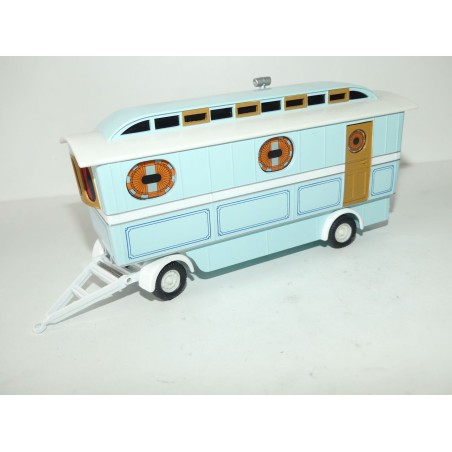 CARAVANE ROULOTTE Bleu CORGI 1:50 sans boite