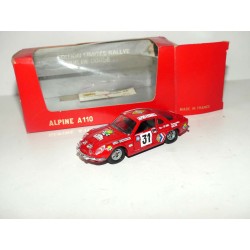 RENAULT ALPINE A110 N°31 RALLYE TOUR DE CORSE 1970 VEREM 1:43