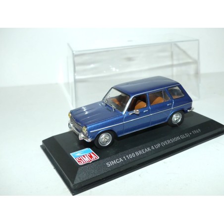 SIMCA 1100 BREAK 4 UP ( version GLS ) 1969 Bleu ALTAYA 1:43