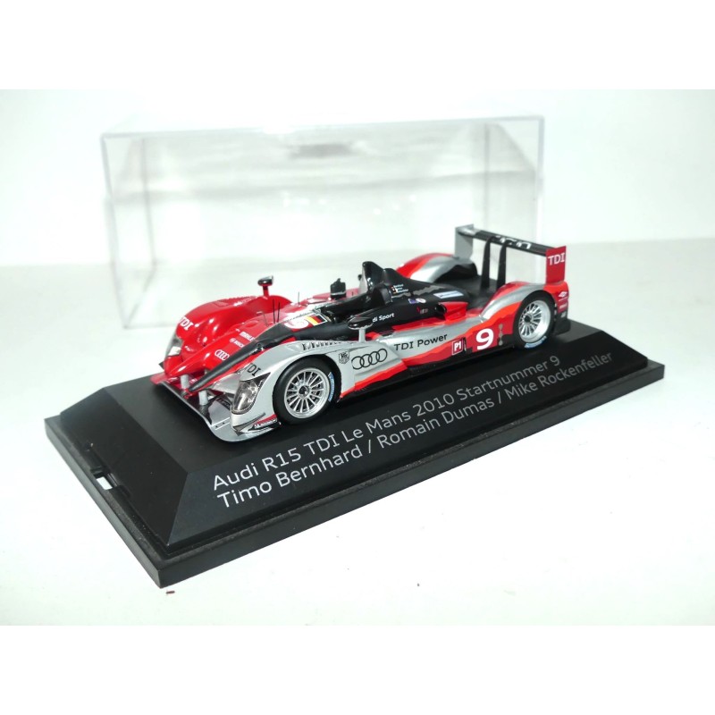 AUDI R15 PLUS TDi N°9 LE MANS 2010 SPARK 1:43 