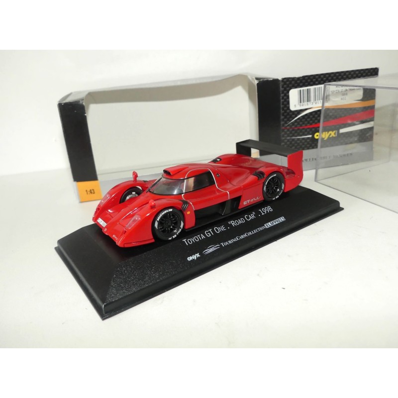 TOYOTA GT ONE ROAD CAR 1998 Rouge ONYX XLM99015 1:43