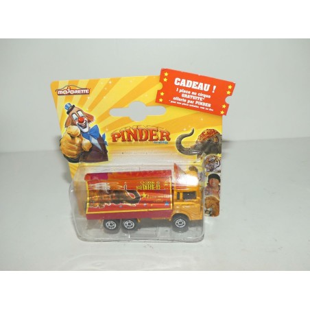 CAMION PLUBICITAIRE CIRQUE PINDER MAJORETTE 1:100