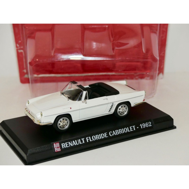 RENAULT FLORIDE CABRIOLET 1962 Blanc AUTO PLUS 1:43