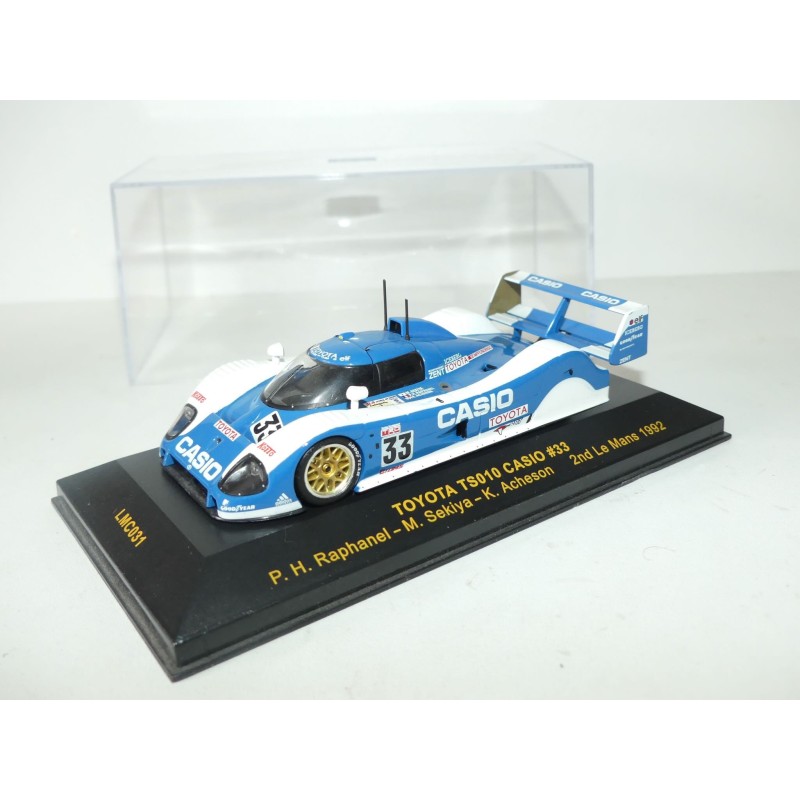 TOYOTA TS010 N°33 LE MANS 1992 IXO LMC031 1:43 Arrivée 2ème