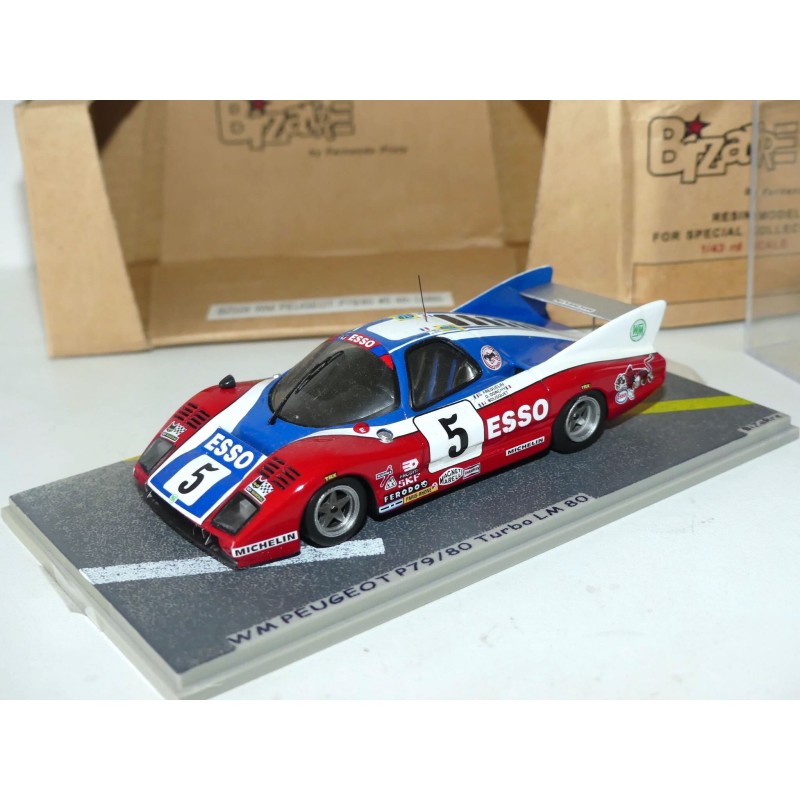 VW PEUGEOT P79/80 N°5 LE MANS 1980 BIZARRE BZ028 1:43