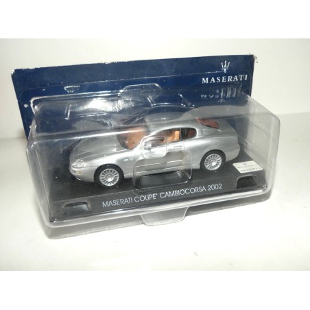 MASERATI COUPE CAMIOCORSA 2002 Gris DE AGOSTINI 1:43