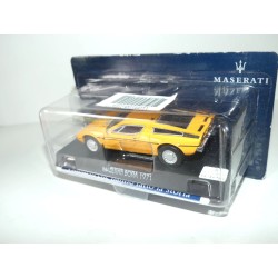 MASERATI BORA 1971 Jaune DE AGOSTINI 1:43