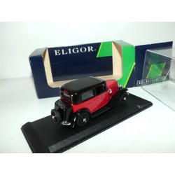 CITROEN ROSALIE BERLINE 1933 TAXI Rouge et Noir ELIGOR 100513 1:43