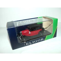 CITROEN ROSALIE BERLINE 1933 TAXI Rouge et Noir ELIGOR 100513 1:43