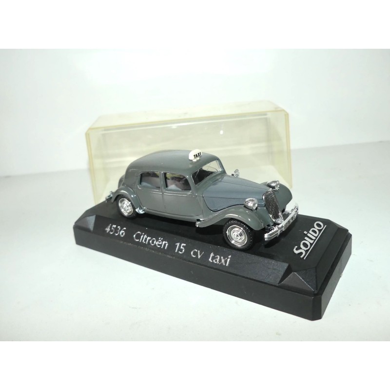 CITROEN TRACTION 15CV TAXI Gris SOLIDO 1:43