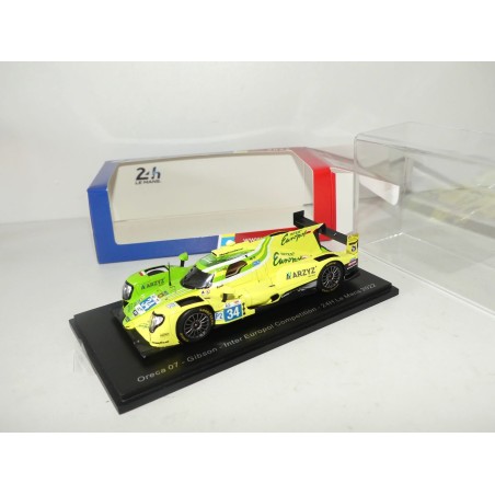 ORECA 07 GIBSON INTER EUROPOL N°34 LE MANS 2022 SPARK S8630 1:43 