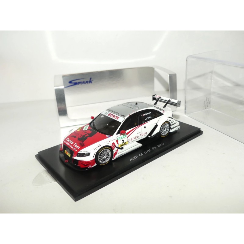 AUDI A4 DTM N°2 2009 KRISTENSEN SPARK S2514 1:43 dernière course