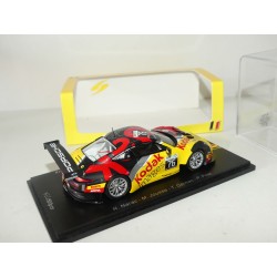 PORSCHE 911 GT3 R IMSA N°76 24H DE SPA 2016 SPARK SB130 1:43 10ème