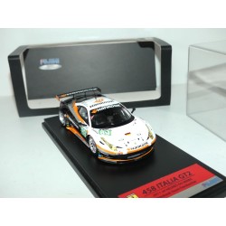 FERRARI 458 ITALIA GT2 N°89 LE MANS 2011 FUJIMI TRUE SCALE 1:43