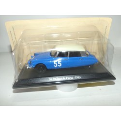 CITROEN DS 19 N°55 RALLYE TOUR DE CORSE 1963 C. BOUCHET UNIVERSAL HOBBIES 1:43 6ème blister