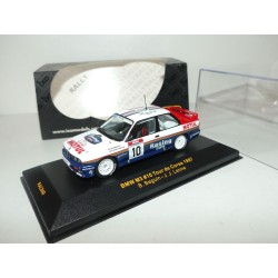 BMW M3 NÂ°10 RALLYE TOUR DE CORSE 1987 B. BEGUIN IXO RAC040 1:43 ArrivÃ©e 1er