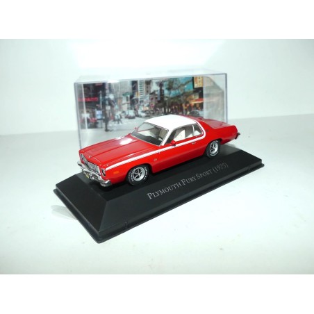 PLYMOUTH FURY SPORT 1975 Rouge ALTAYA 1:43