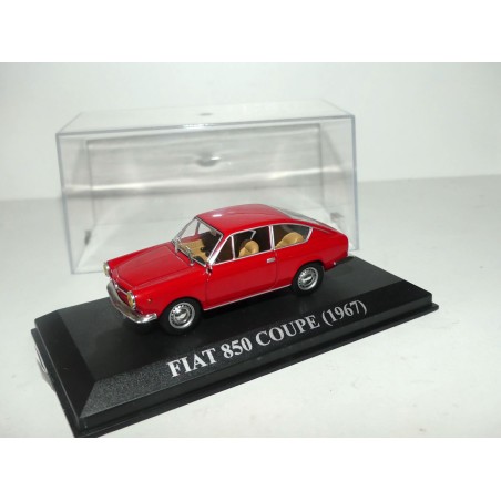 FIAT 850 COUPE 1967 Rouge ALTAYA 1:43