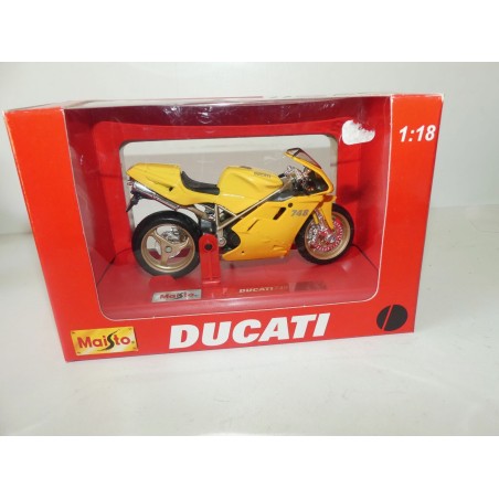 MOTO DUCATI 748 MAISTO 1:18