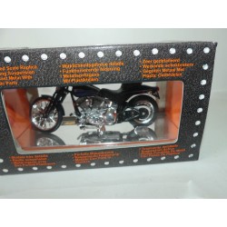 MOTO HARLEY DAVIDSON 1997 FXSTSB BAD BOY MAISTO 1:18