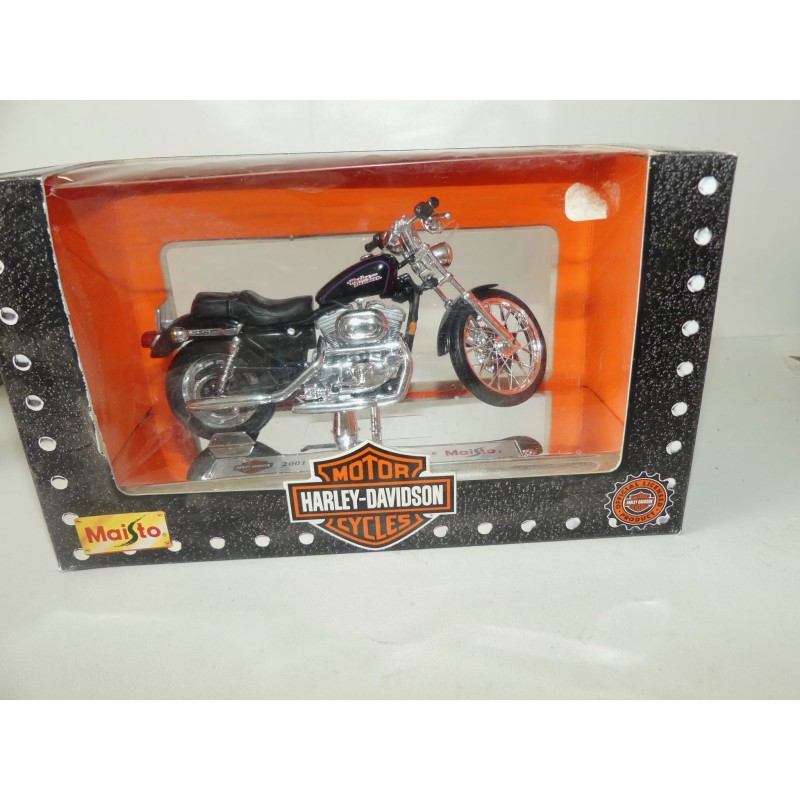 MOTO HARLEY DAVIDSON XL 1200C SPORTSTER 2001 MAISTO 1:18