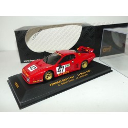 FERRARI BB512 N°47 LE MANS 1981 IXO LMC078 1:43 Arrivée 5ème 1er Cat