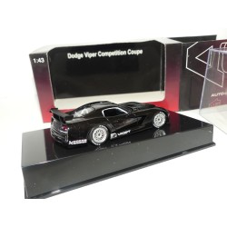 DODGE VIPER COMPETITION COUPE Noir  AUTOART 1:43