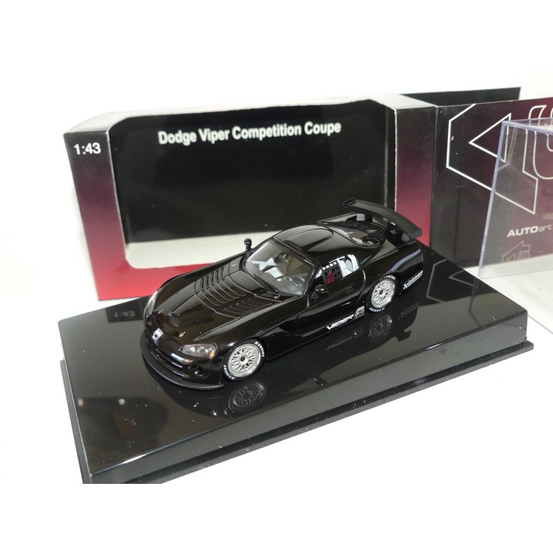 DODGE VIPER COMPETITION COUPE Noir  AUTOART 1:43