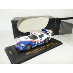 CHRYSLER VIPER NÂ°51 LE MANS 1998 IXO LMM071 1:43 ArrivÃ©e 13Ã¨me