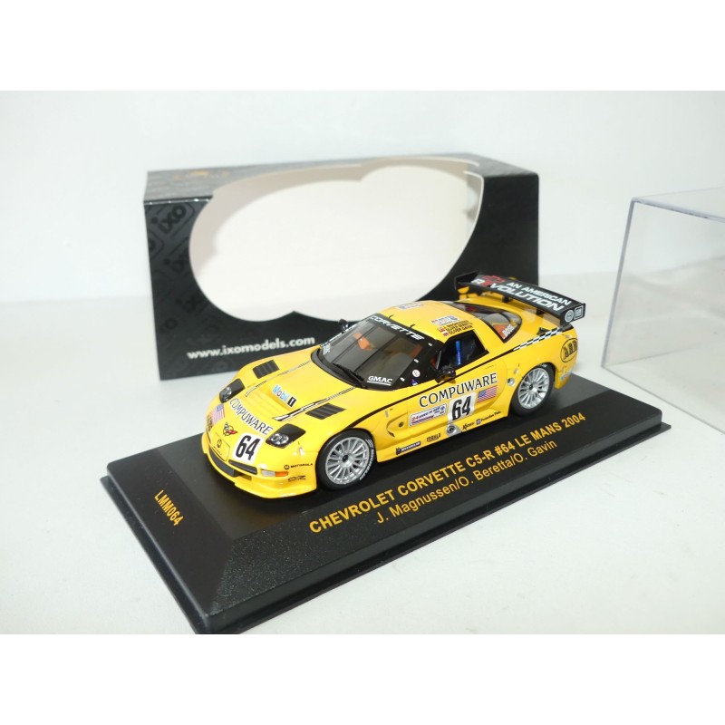 CORVETTE C5R NÂ°64 LE MANS 2004 IXO LMM064 1:43 ArrivÃ©e 6Ã¨me 1cat