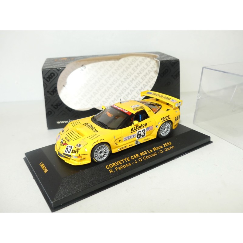 CORVETTE C5R NÂ°63 LE MANS 2002 IXO LMM056 1:43 ArrivÃ©e 11Ã¨me 1er Cat