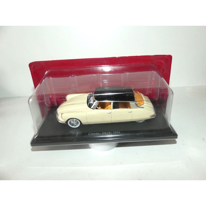 CITROEN DS 19 Beige toit Noir 1956 UNIVERSAL HOBBIES 1:43 blister