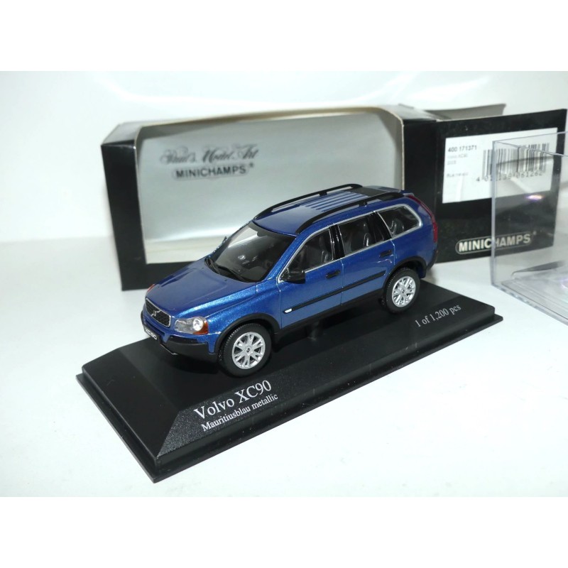 VOLVO XC90 2003 Bleu MINICHAMPS 1:43