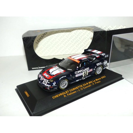 CORVETTE C5R NÂ°53 LE MANS 2003 IXO LMM063 1:43 ArrivÃ©e 12Ã¨me 