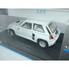 RENAULT 5 TURBO Alll White UNIVERSAL HOBBIES 4547 1:18