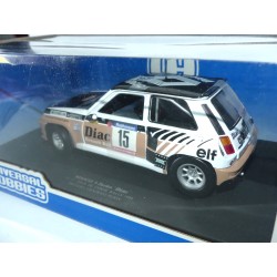 RENAULT 5 TURBO N°15 RALLYE TOUR DE CORSE 1984 CHATRIOT UNIVERSAL HOBBIES 4535 1:18