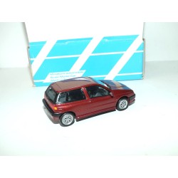 ALFA ROMEO 145 QUADRIFOGLIO 1996 Bordeaux KIT Monté ALEZAN 1:43