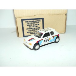 PEUGEOT 205 TURBO 16 PRESENTATION RALLYE KIT Monté PROVENCE MOULAGE 1:43