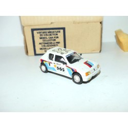 PEUGEOT 205 TURBO 16 PRESENTATION RALLYE KIT Monté PROVENCE MOULAGE 1:43 