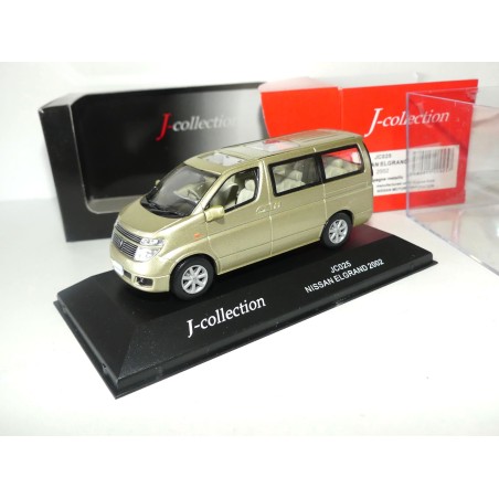 NISSAN ELGRAND 2002 Champagne J-COLLECTION JC025 1:43