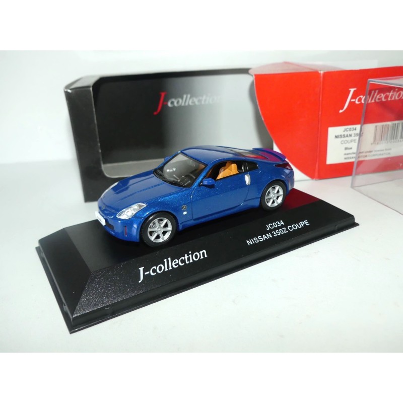 NISSAN 350 Z COUPE Bleu J-COLLECTION JC034 1:43