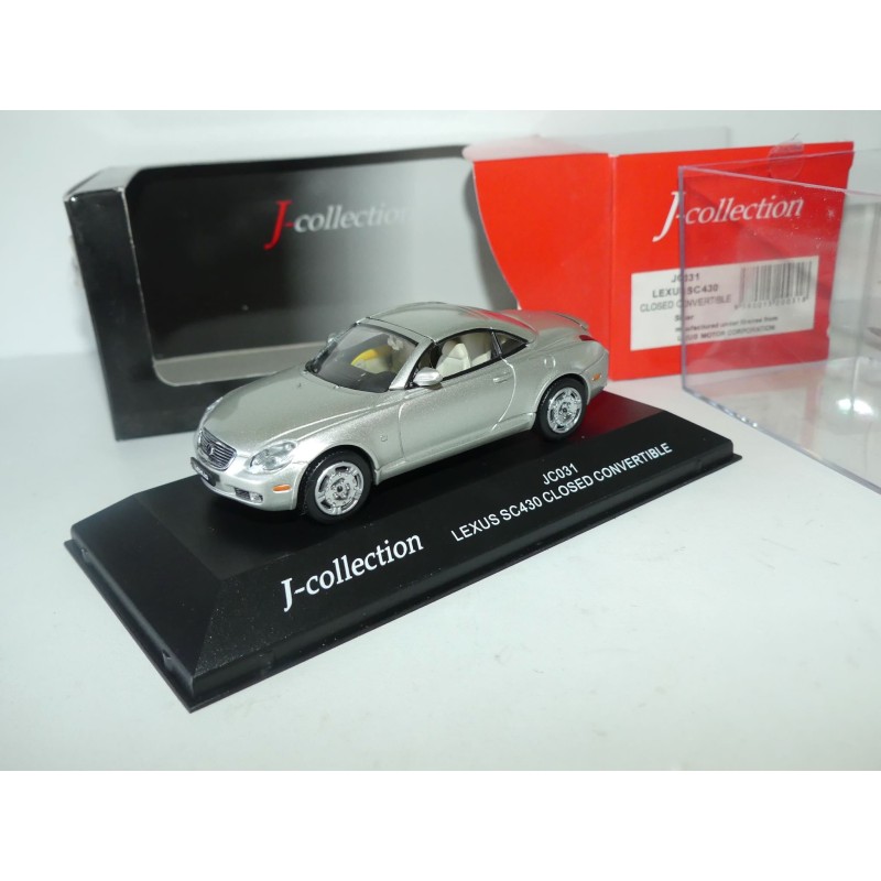 LEXUS SC430 CONVERTIBLE Gris J-COLLECTION JC031 1:43