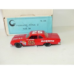 PLYMOUTH BELVEDER N°25 NASCAR 1964 P. GOLDSMITH STARTER 1:43