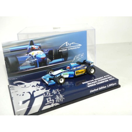 BENETTON RENAULT B195 GP 1995 M. SCHUMACHER MINICHAMPS 1:64