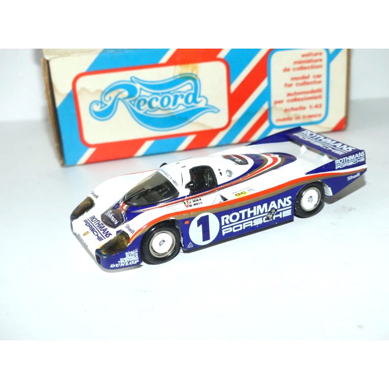 PORSCHE 956 N°1 LE MANS 1982 KIT Monté RECORD 1:43