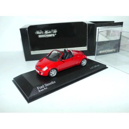 FORD STREETKA 2003 Rouge MINICHAMPS 1:43