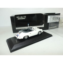 PORSCHE 356 C CABRIOLET RIJKSPOLITIE 1965 MINICHAMPS 1:43